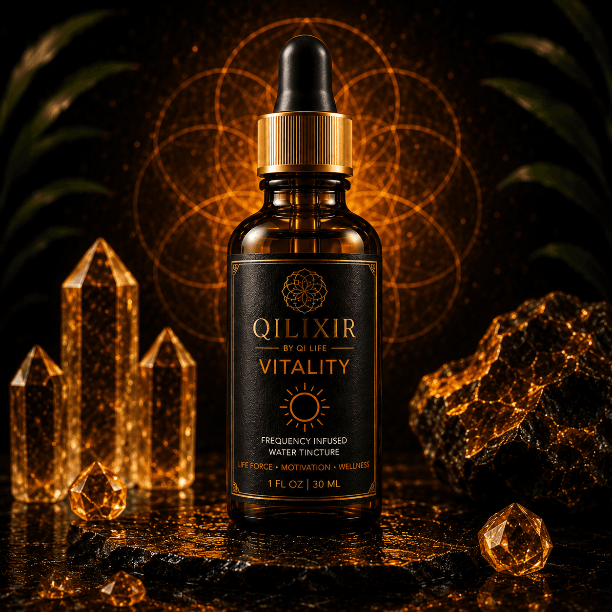 Qilixir Vitality — frequency-inspired ritual elixir